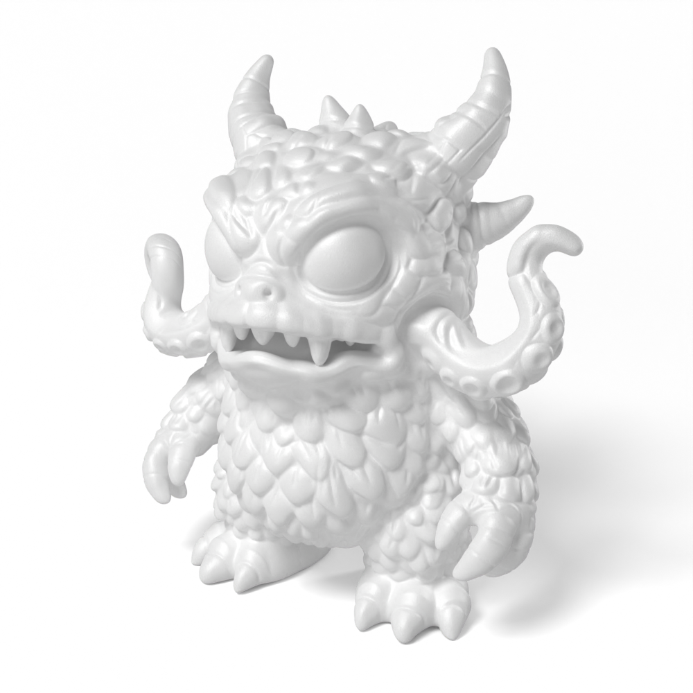 Paintable Alien Monster Toy - A01