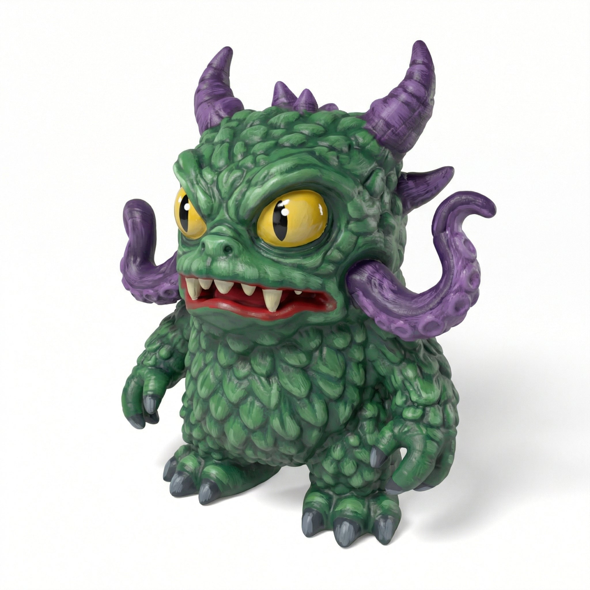 Paintable Alien Monster Toy – DIY Blank Figurine – Makeaboolz