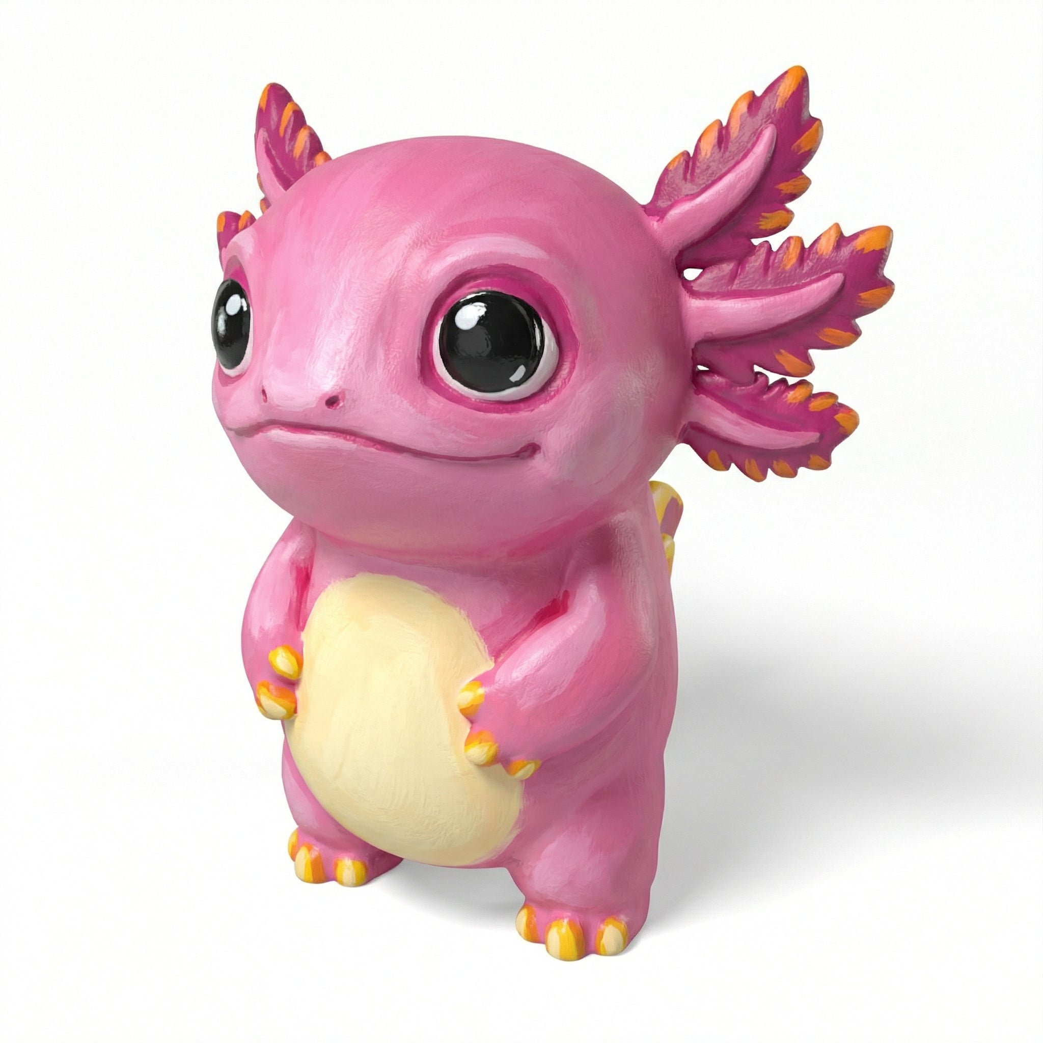 Paintable Cute Axolotl Toy - A02