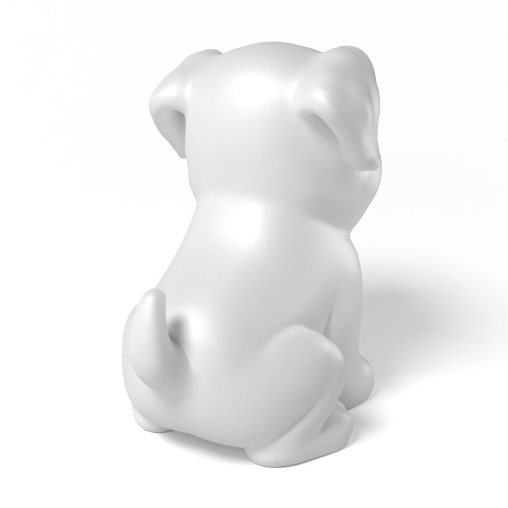 Paintable Puppy Dog Toy - A03