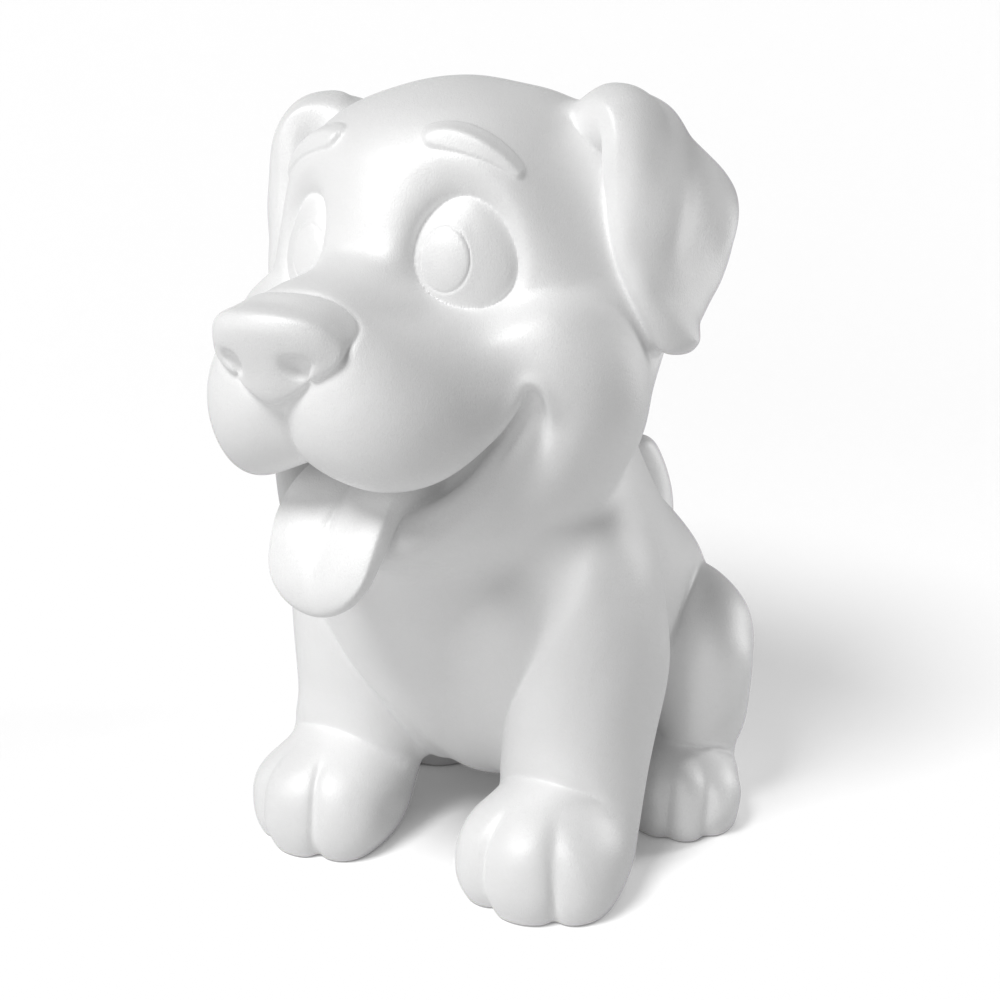 Paintable Puppy Dog Toy - A03