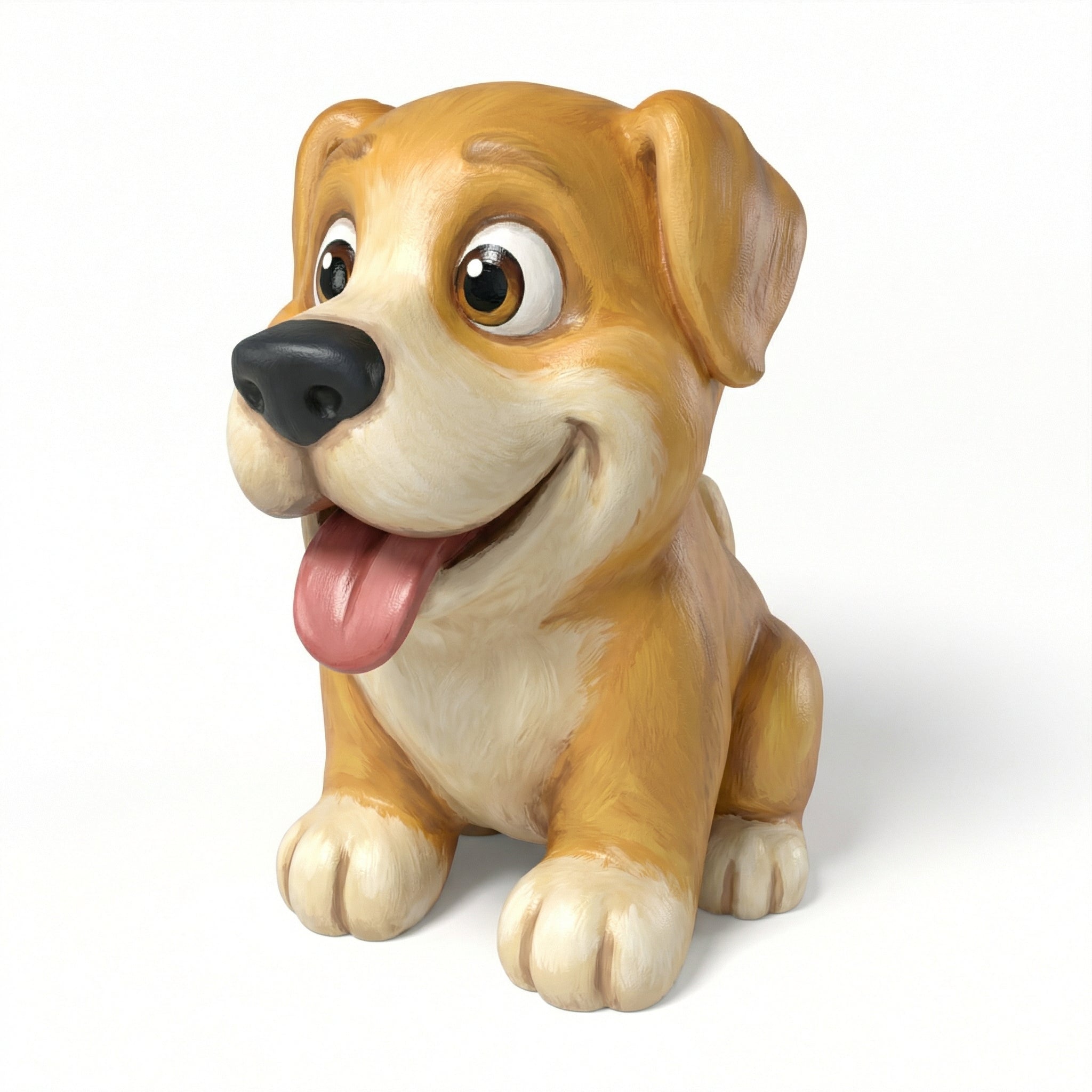 Paintable Puppy Dog Toy - A03
