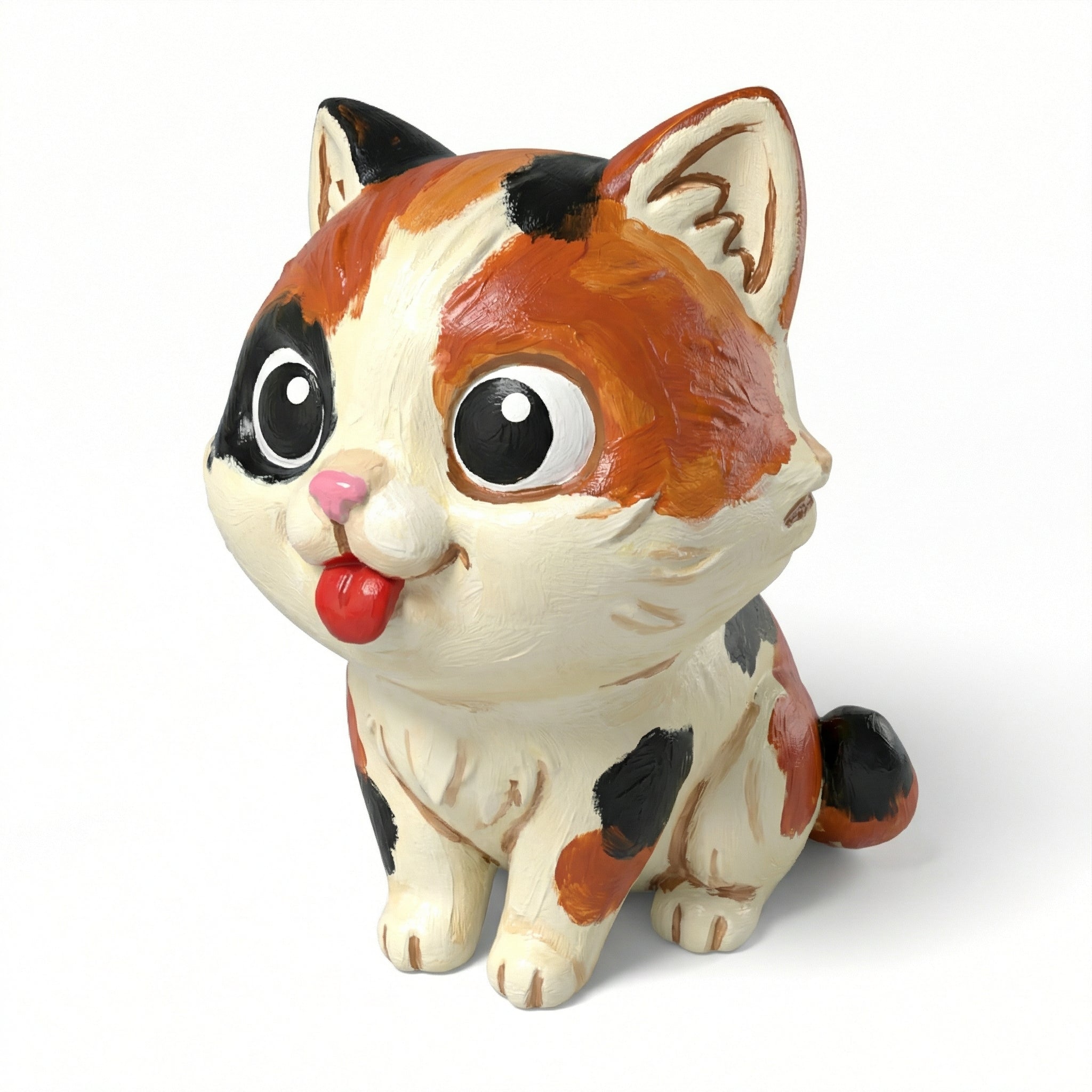 Paintable Happy Cat Toy - A04