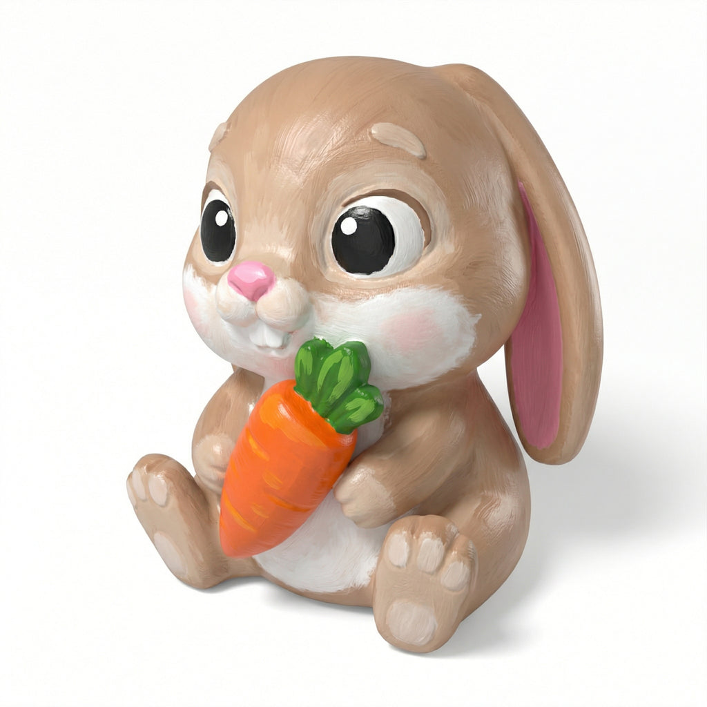 Paintable Bunny Rabbit Toy - A05