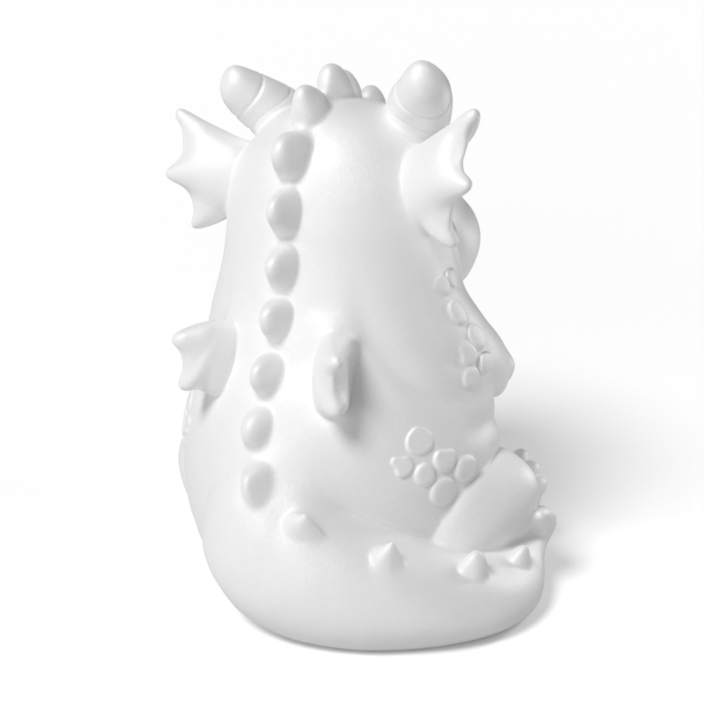 Paintable Baby Dragon Egg Toy - A08