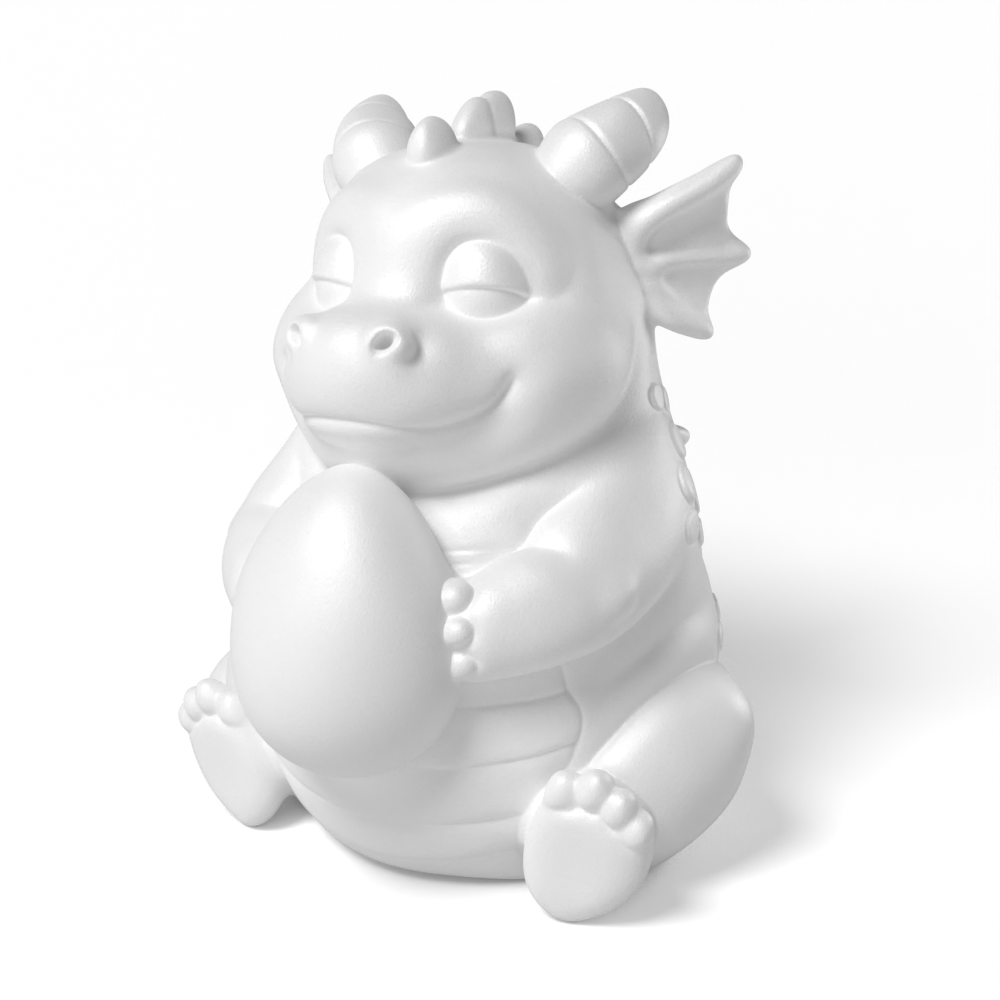 Paintable Baby Dragon Egg Toy - A08
