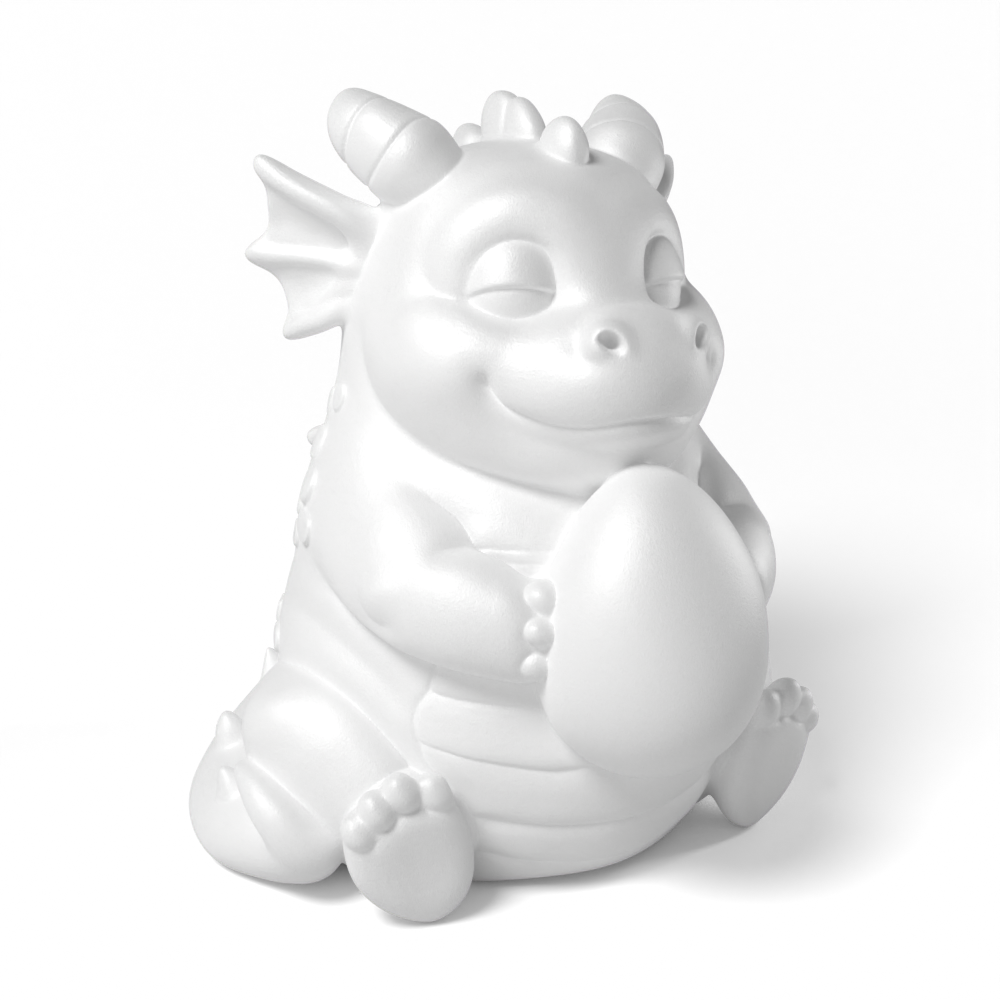 Paintable Baby Dragon Egg Toy - A08