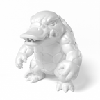 Paintable Platypus Toy - A09