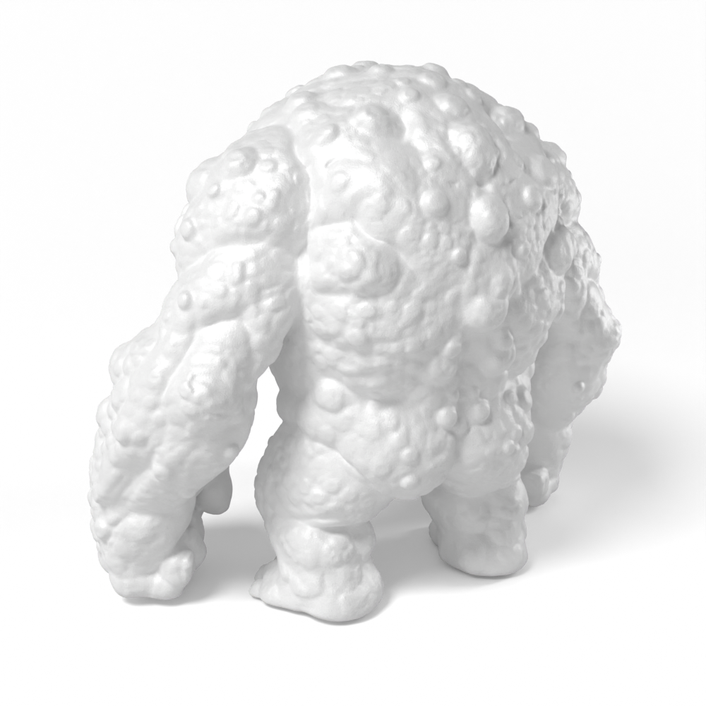 Paintable Monster Creature Toy - A10
