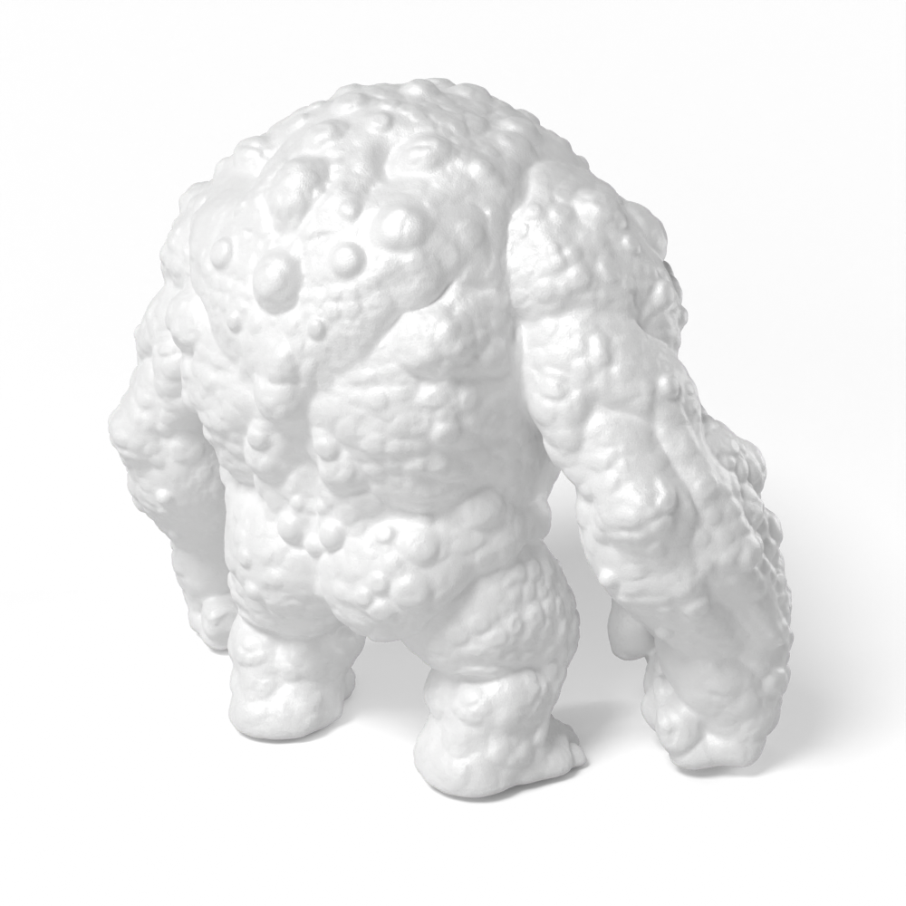 Paintable Monster Creature Toy - A10