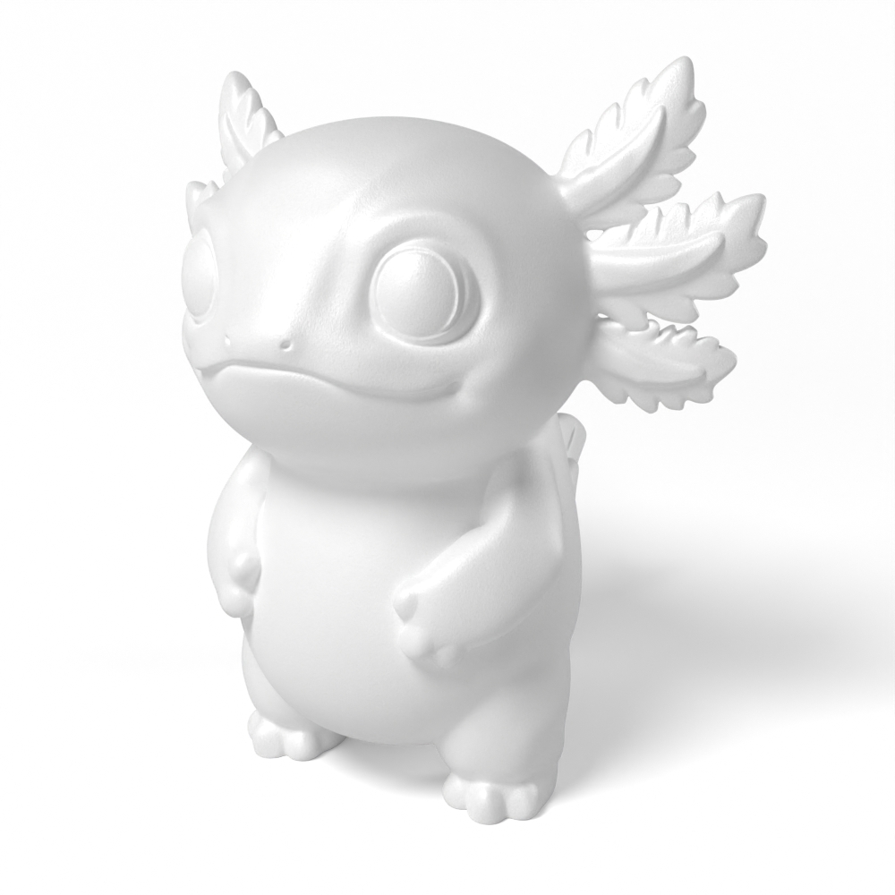 Paintable Cute Axolotl Toy - A02