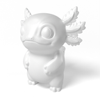 Paintable Cute Axolotl Toy - A02