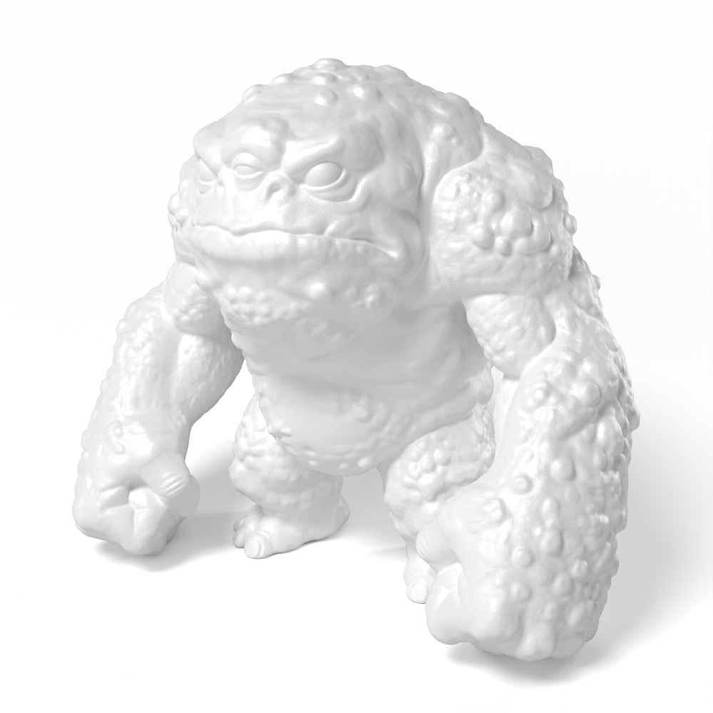 Paintable Monster Creature Toy - A10