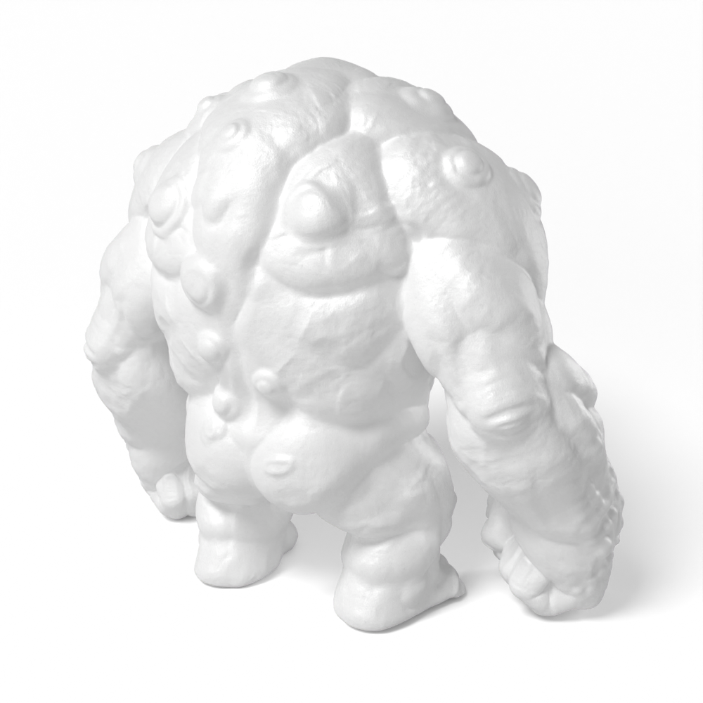 Paintable Monster Creature Toy - A11