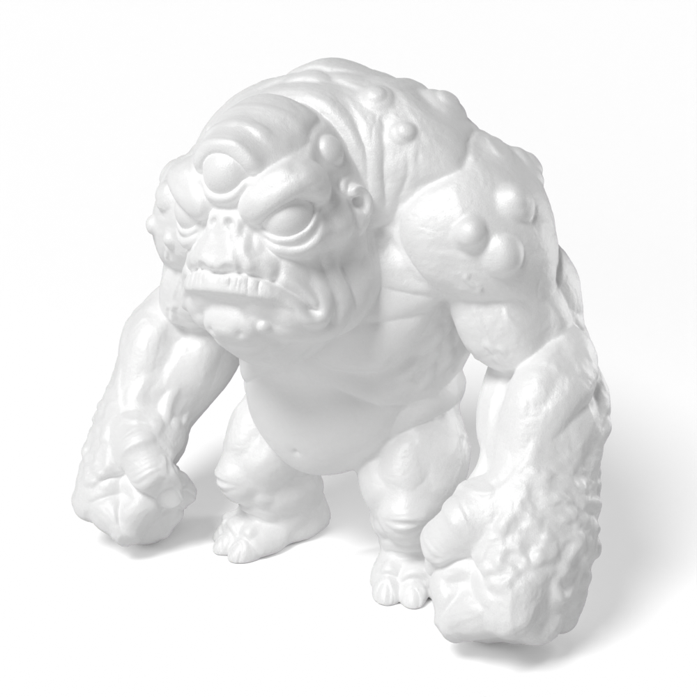 Paintable Monster Creature Toy - A11
