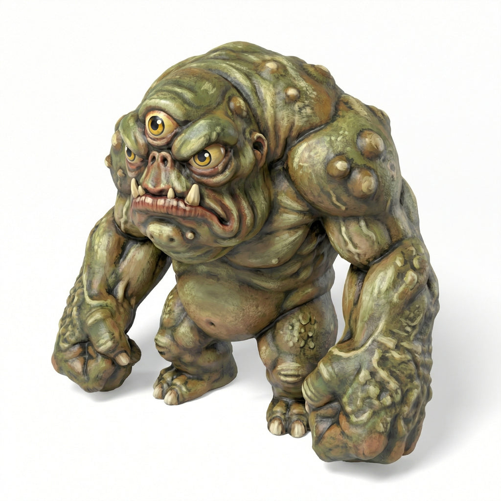 Paintable Monster Creature Toy - A11