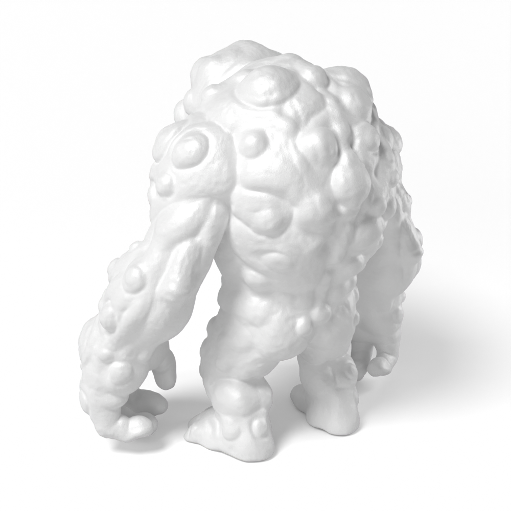 Paintable Monster Creature Toy - A12