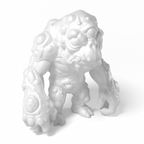 Paintable Monster Creature Toy - A12