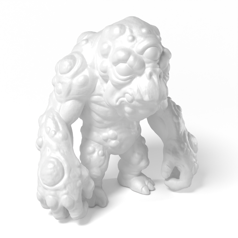 Paintable Monster Creature Toy - A12