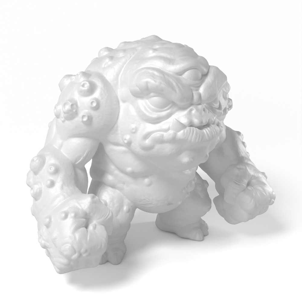 Paintable Monster Creature Toy - A13