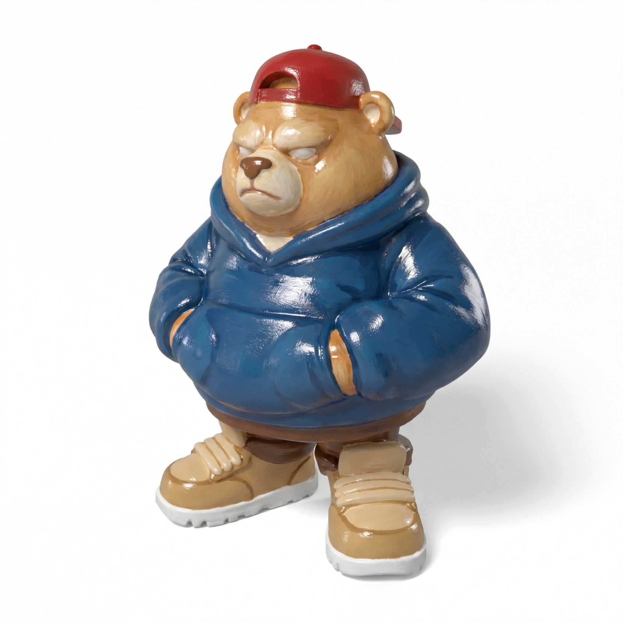 Paintable Hip Hop Bear Toy - A15