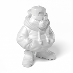 Paintable Hip Hop Bear Toy - A16