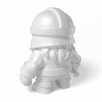 Paintable Dwarf Hammer Toy - A18