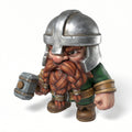 Paintable Dwarf Hammer Toy - A18