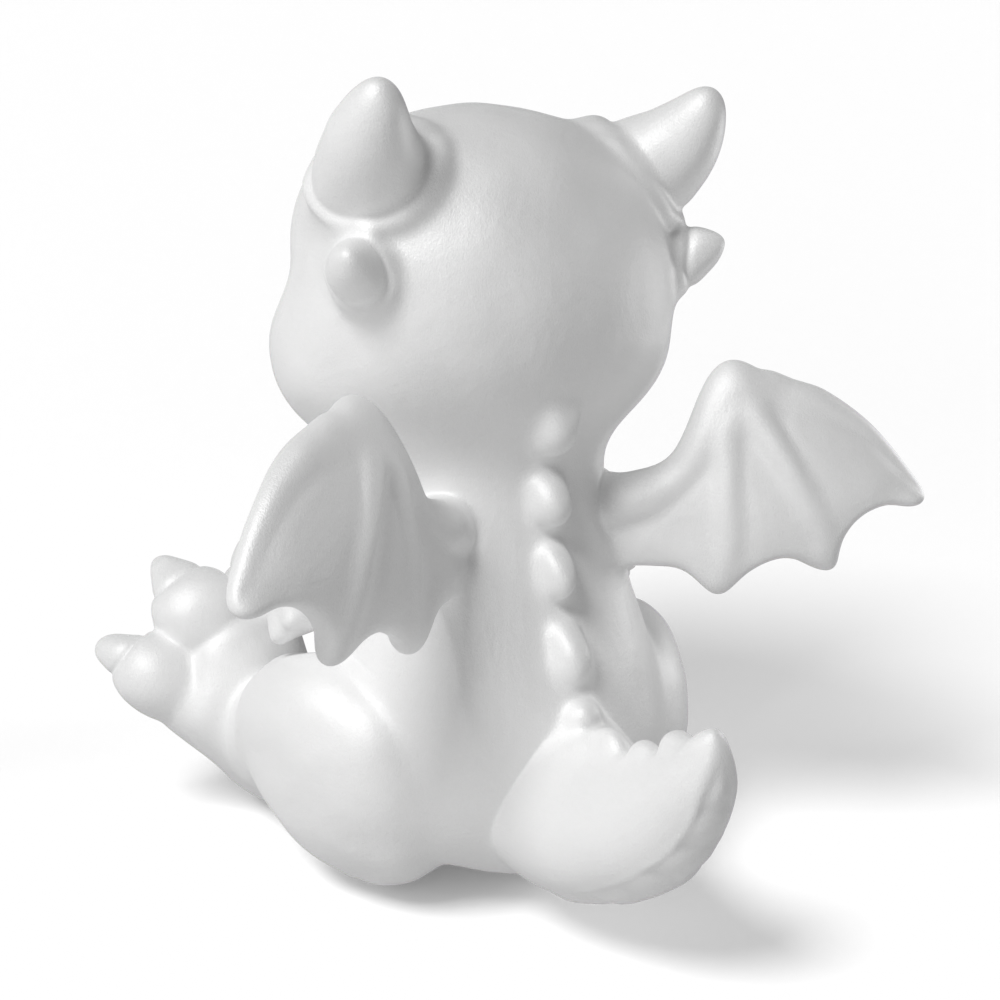 Paintable Baby Griffon Egg Toy - A19