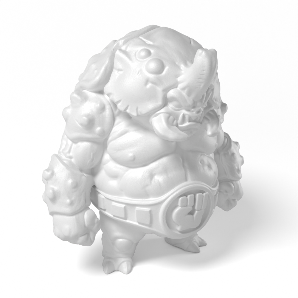 Paintable Beetle Wrestler Toy - A20