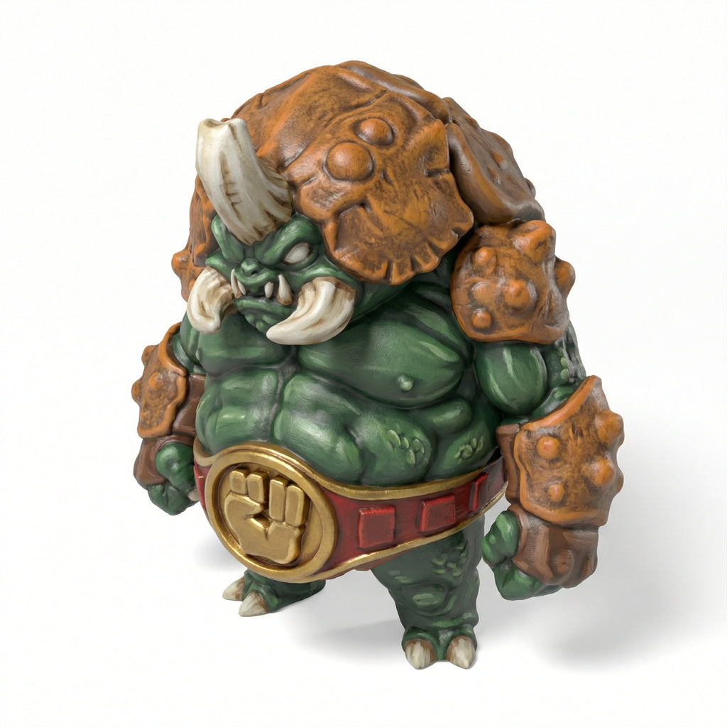 Paintable Beetle Wrestler Toy - A20