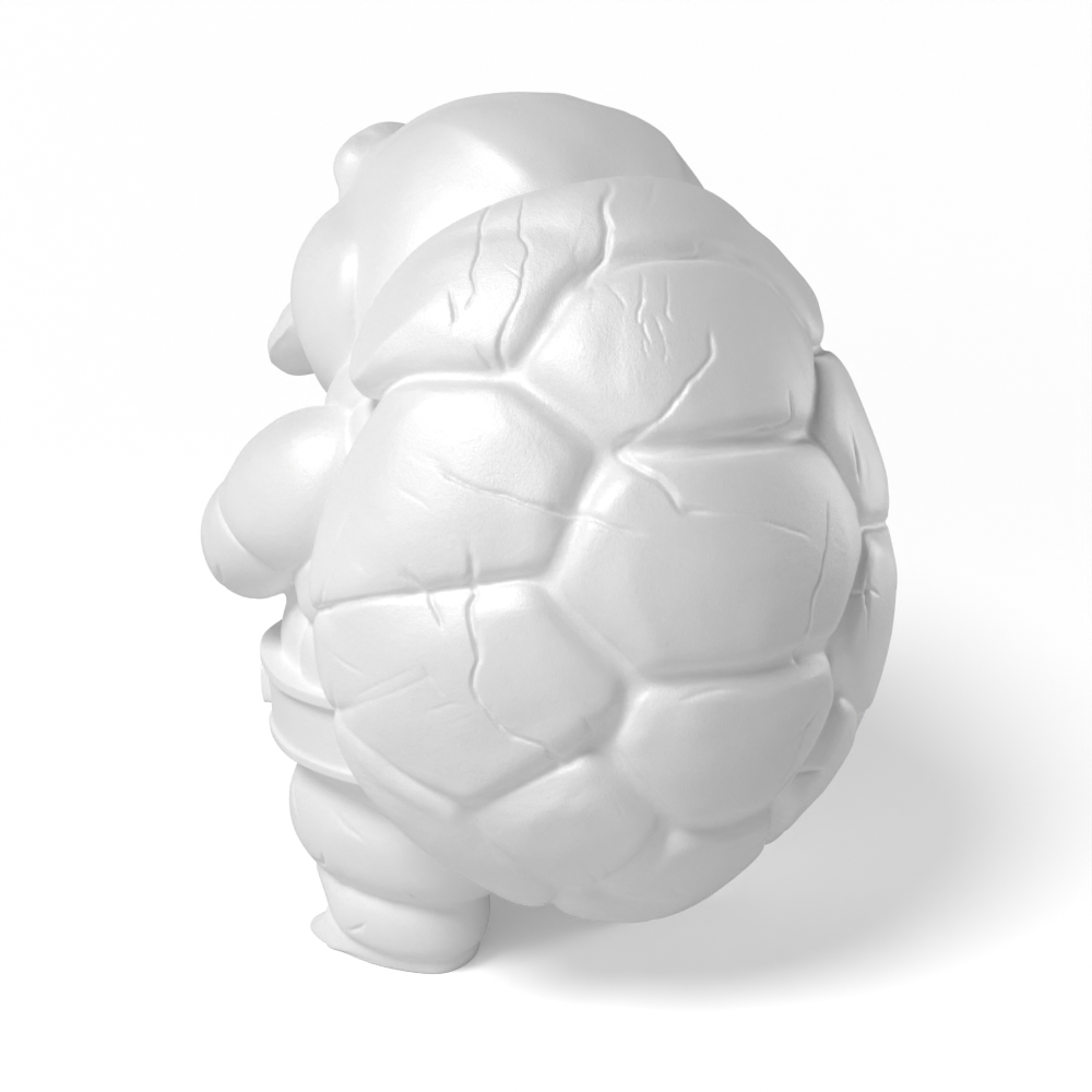 Paintable Beetle Wrestler Toy - A21