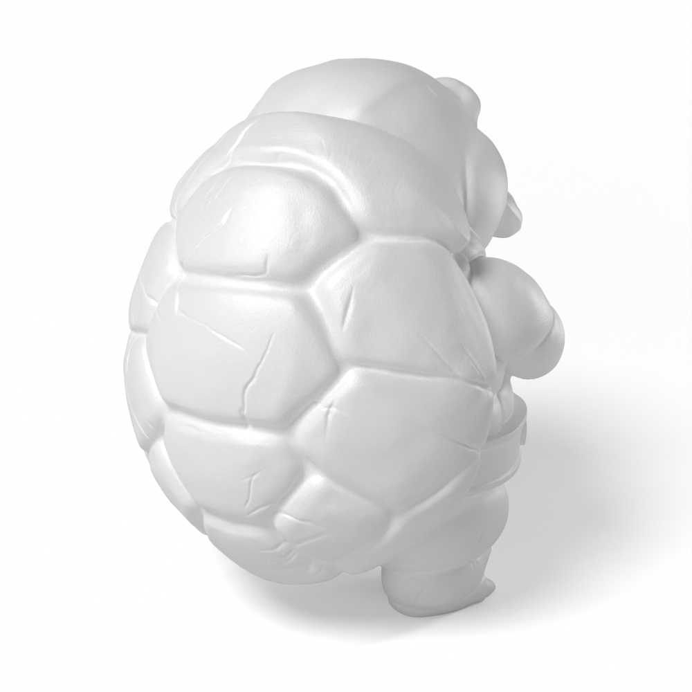 Paintable Beetle Wrestler Toy - A21