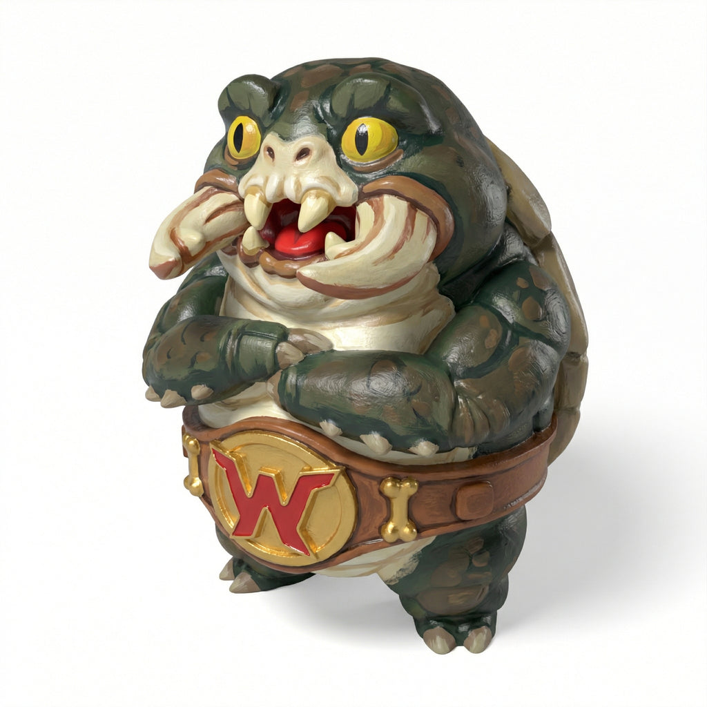 Paintable Beetle Wrestler Toy - A21
