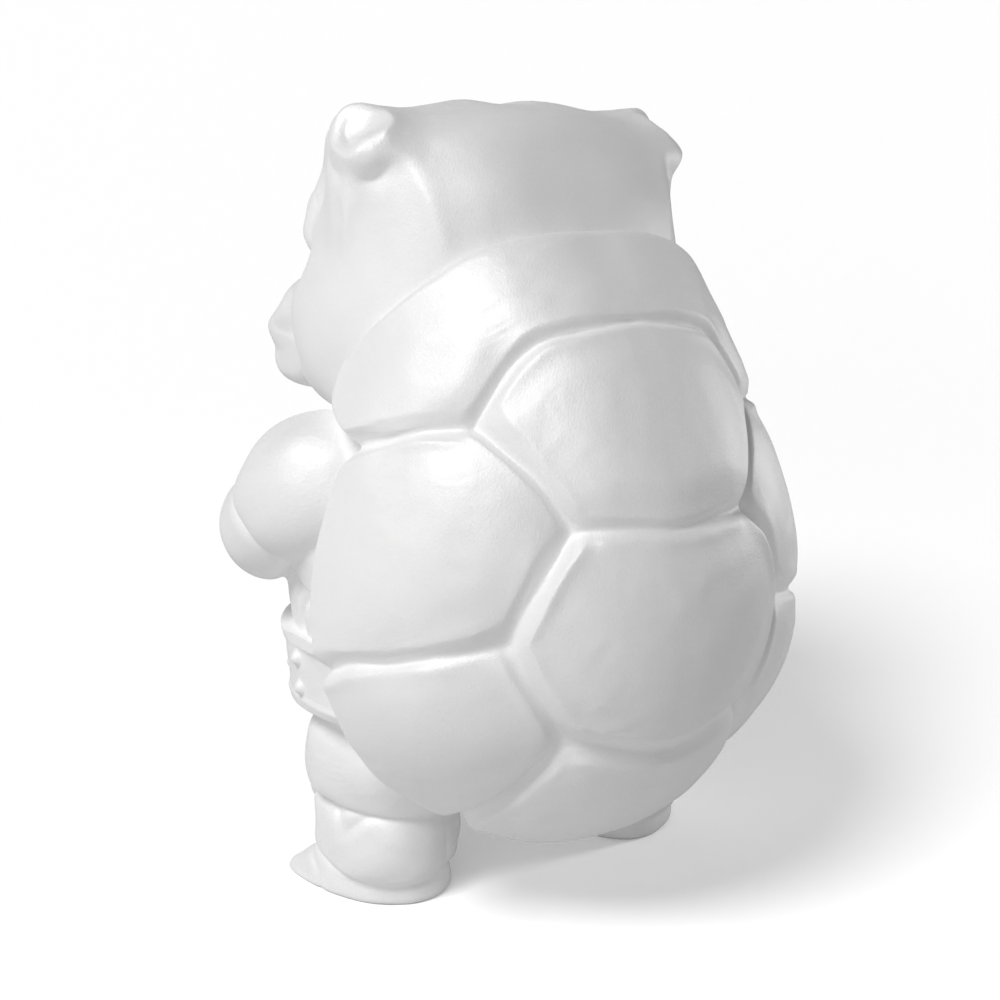 Paintable Beetle Wrestler Toy - A22