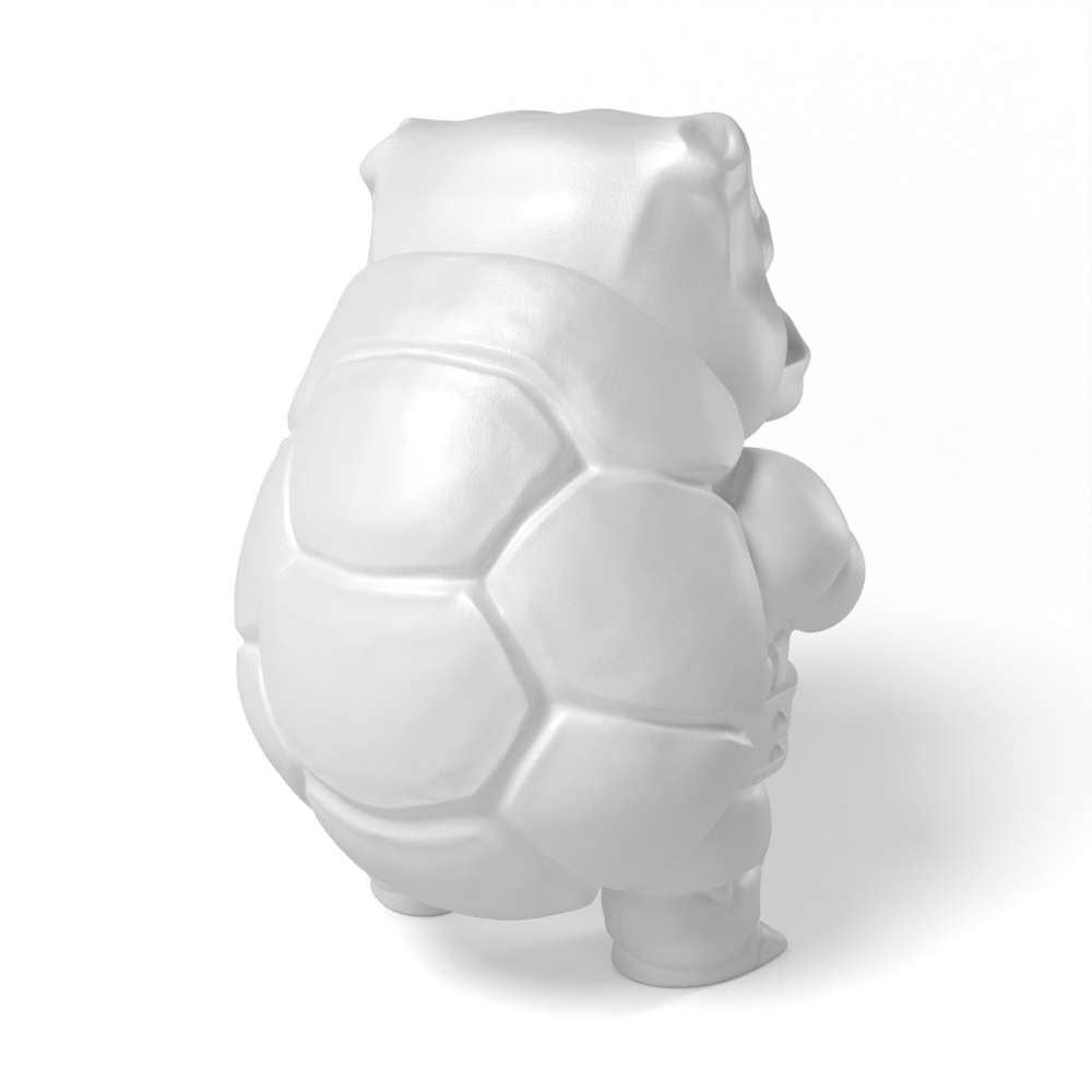 Paintable Beetle Wrestler Toy - A22