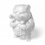 Paintable Beetle Wrestler Toy - A22