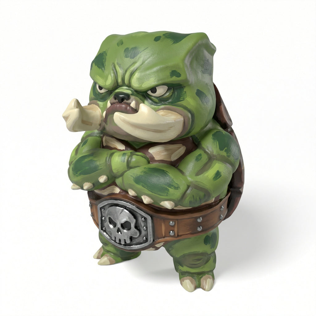 Paintable Beetle Wrestler Toy - A22