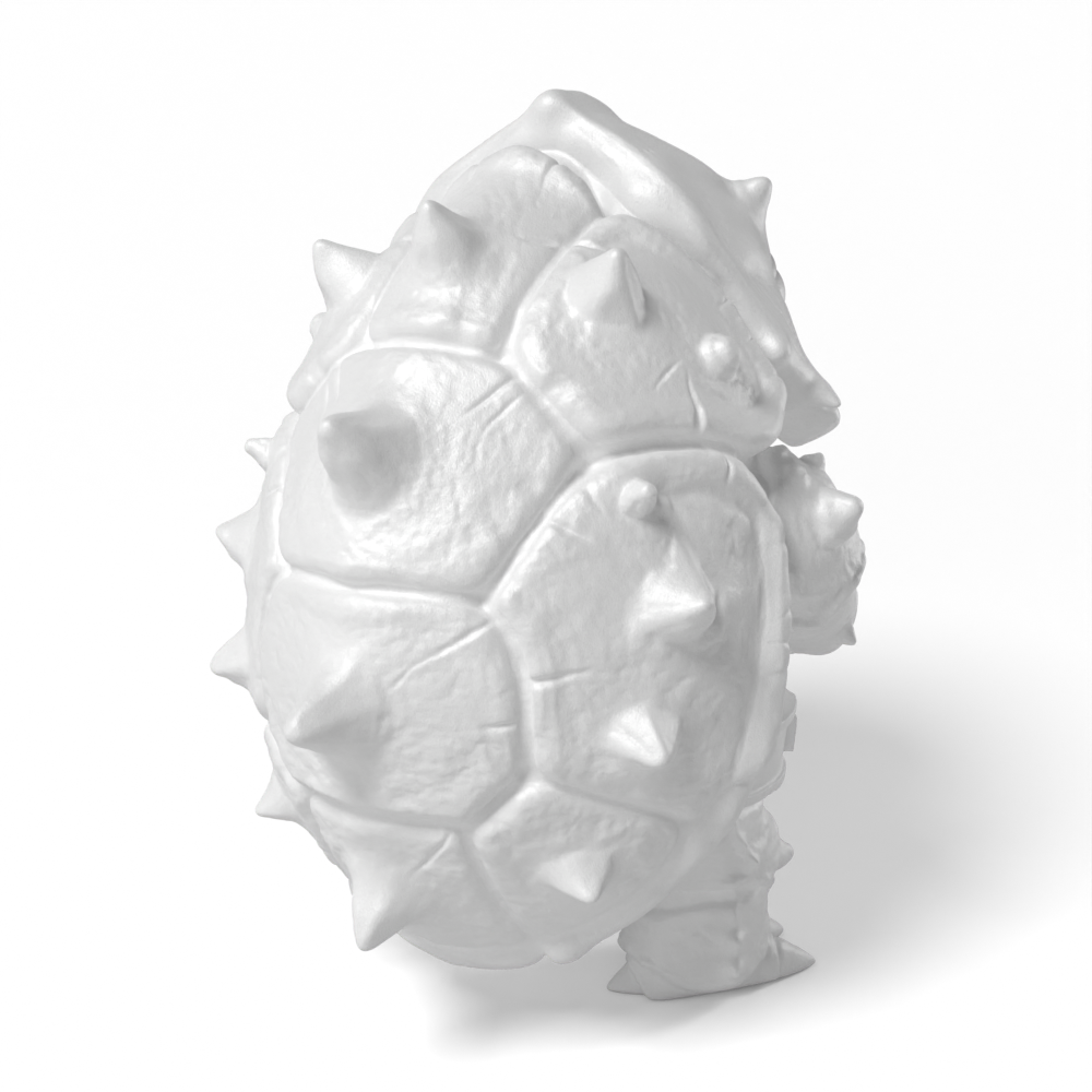Paintable Beetle Wrestler Toy - A23
