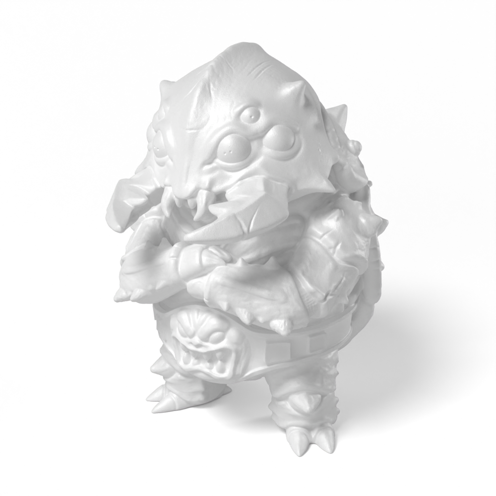 Paintable Beetle Wrestler Toy - A23