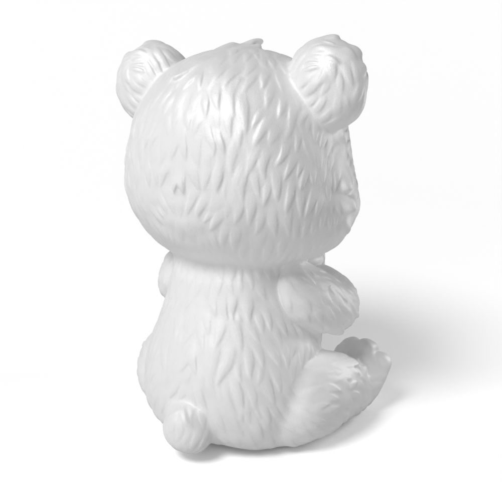 Paintable Bear Honey Pot Toy - A24