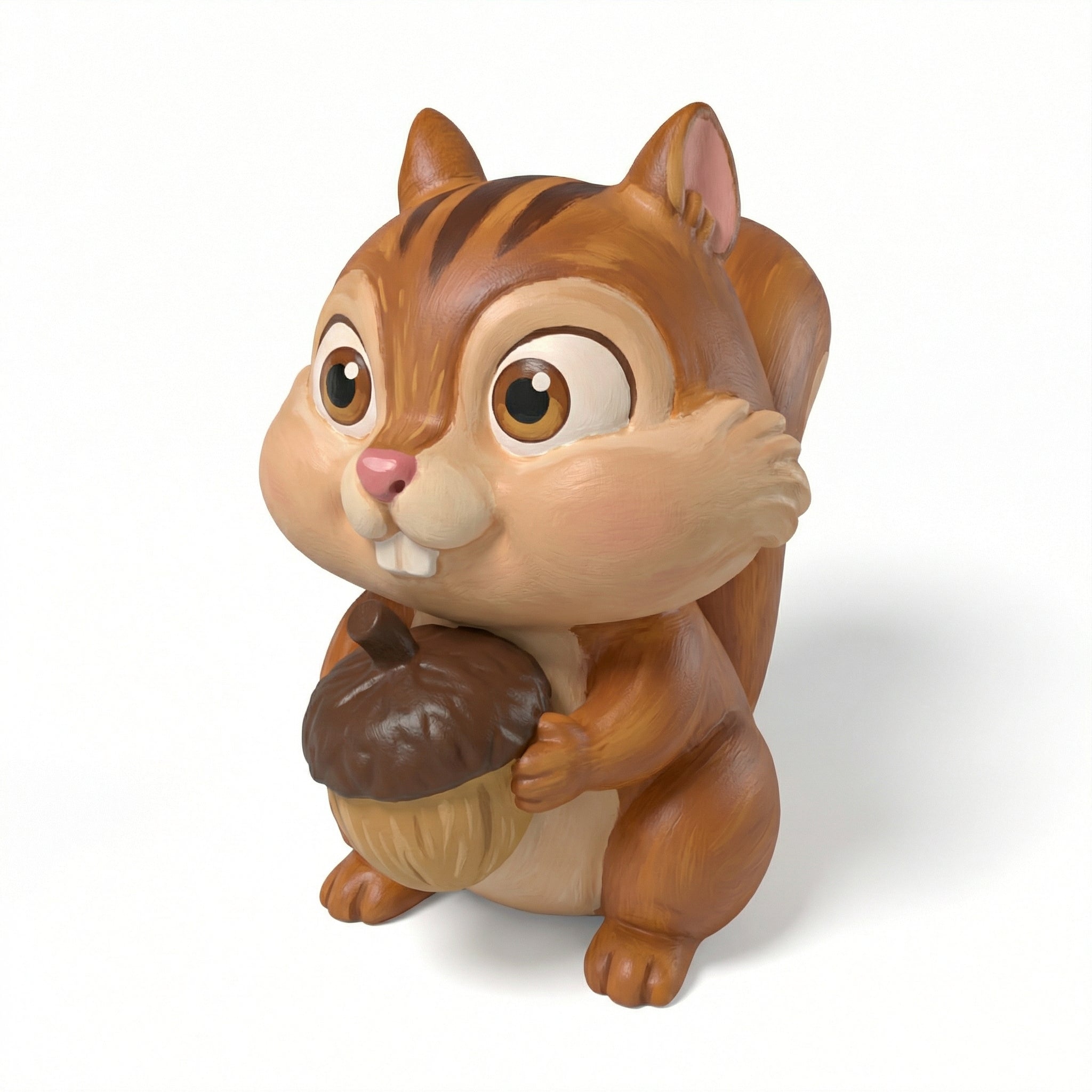 Paintable Squirrel Acorn Toy - A27