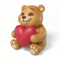 Paintable Bear Heart Toy - A37