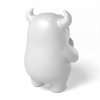 Paintable Monster Heart Toy - A38