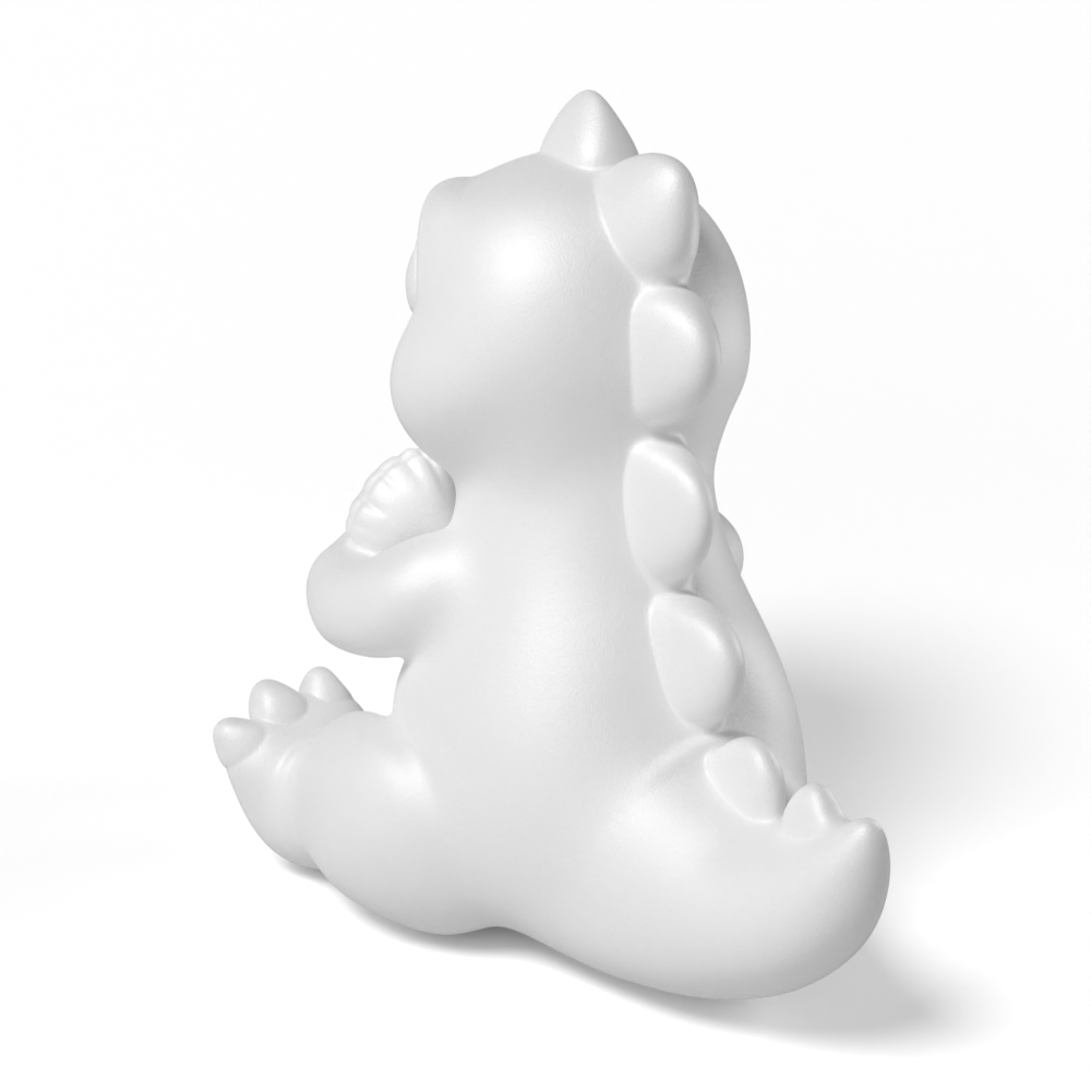 Paintable Dinosaur Heart Toy - A40