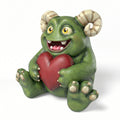 Paintable Monster Heart Toy - A41