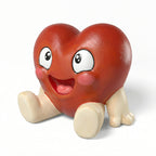 Paintable Heart Shaped Toy - A42