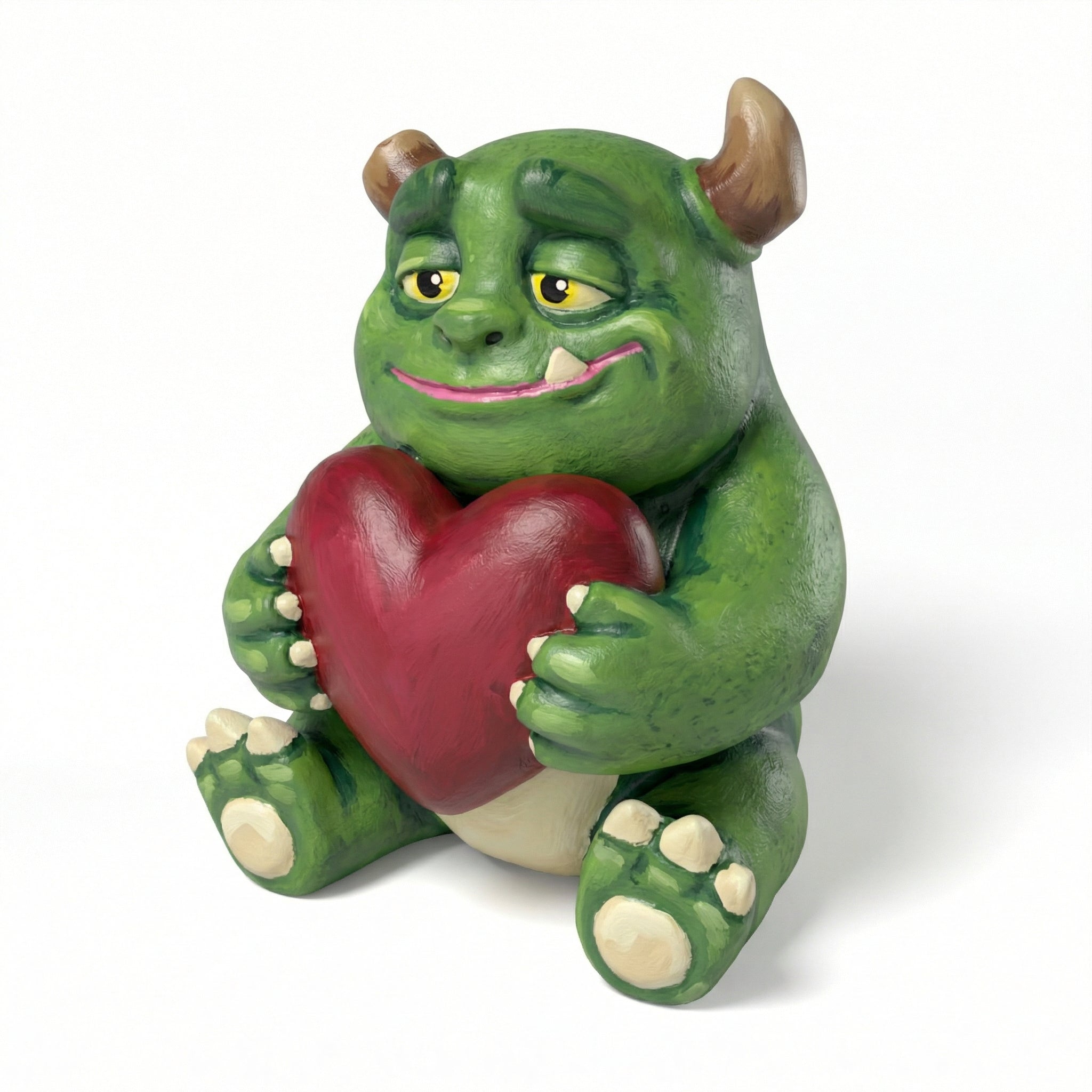 Paintable Monster Heart Toy - A44