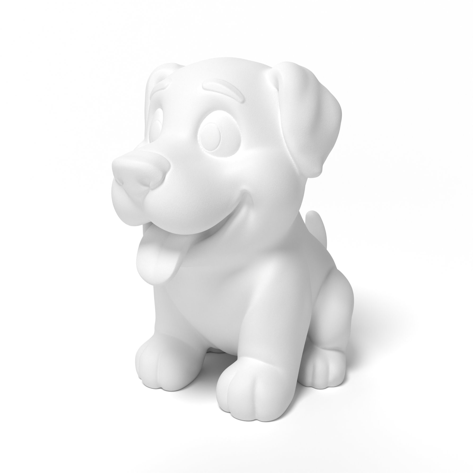 Happy Pup Dog Toy Figurine - A03